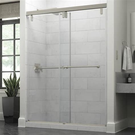 Delta mod shower door - Delta's custom glass shower door program offers 1000s of design combinations by choosing your glass shower panels, shower door track, and shower door handles to build a unique, personalized glass shower door. Clean, sleek and modern, the Mod shower door track in matte black features a soft close system paired with a reversible flat track, and ...